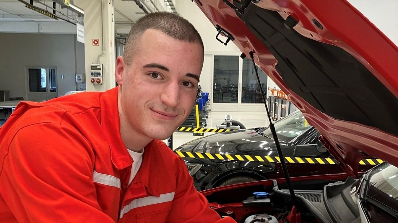 Nemzetközi sikert ért el az Audi tanulója