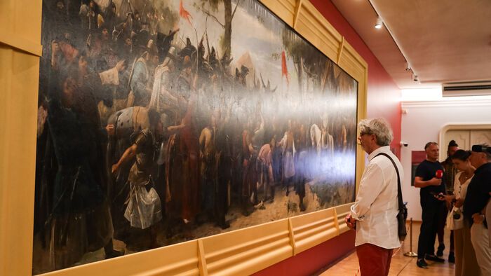 Így készült a Honfoglalás – Munkácsy Mihály kiállítása