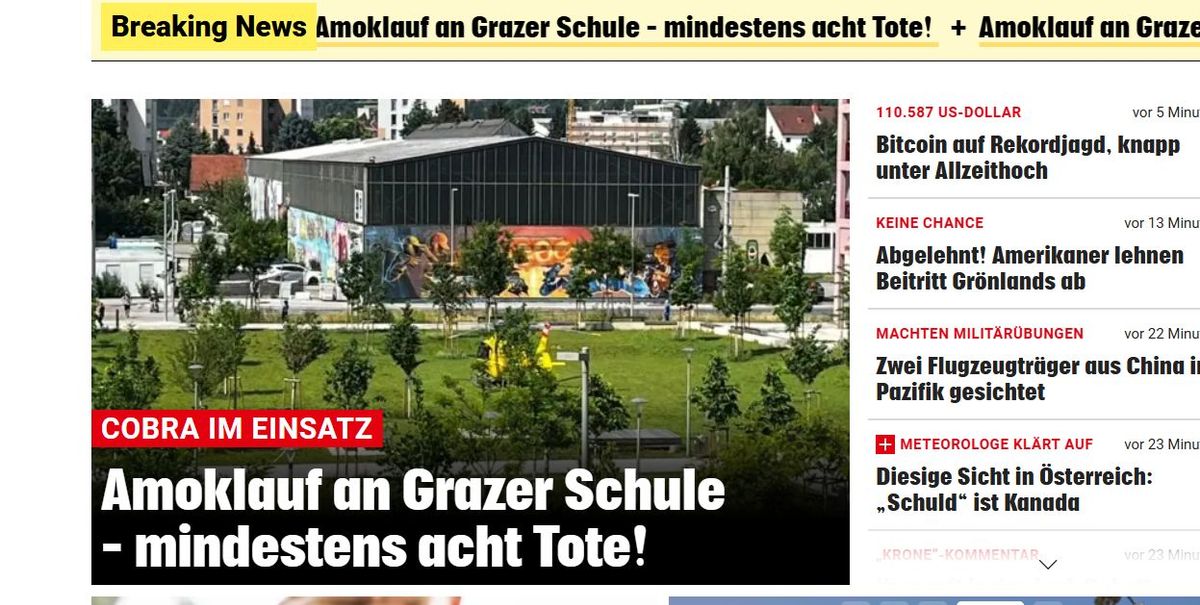 iskolai lövöldözés