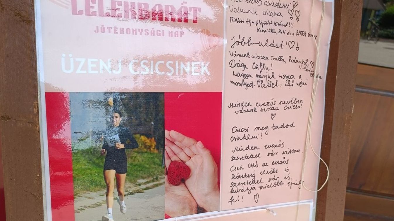 Csilláért, a súlyos beteg fiatal lányért mozdult meg Győrújbarát