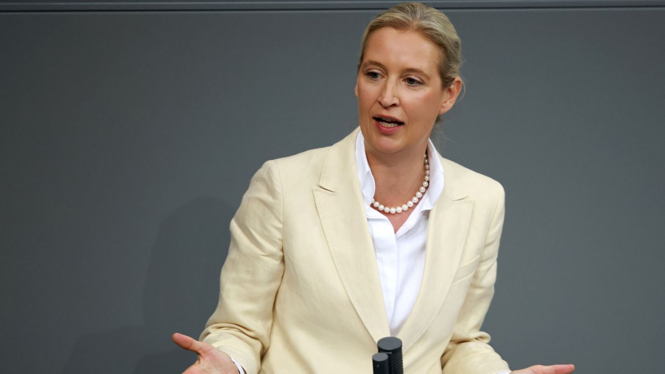 Alice Weidel: Orbán Viktor számomra a józan ész hangja Európában (videó)