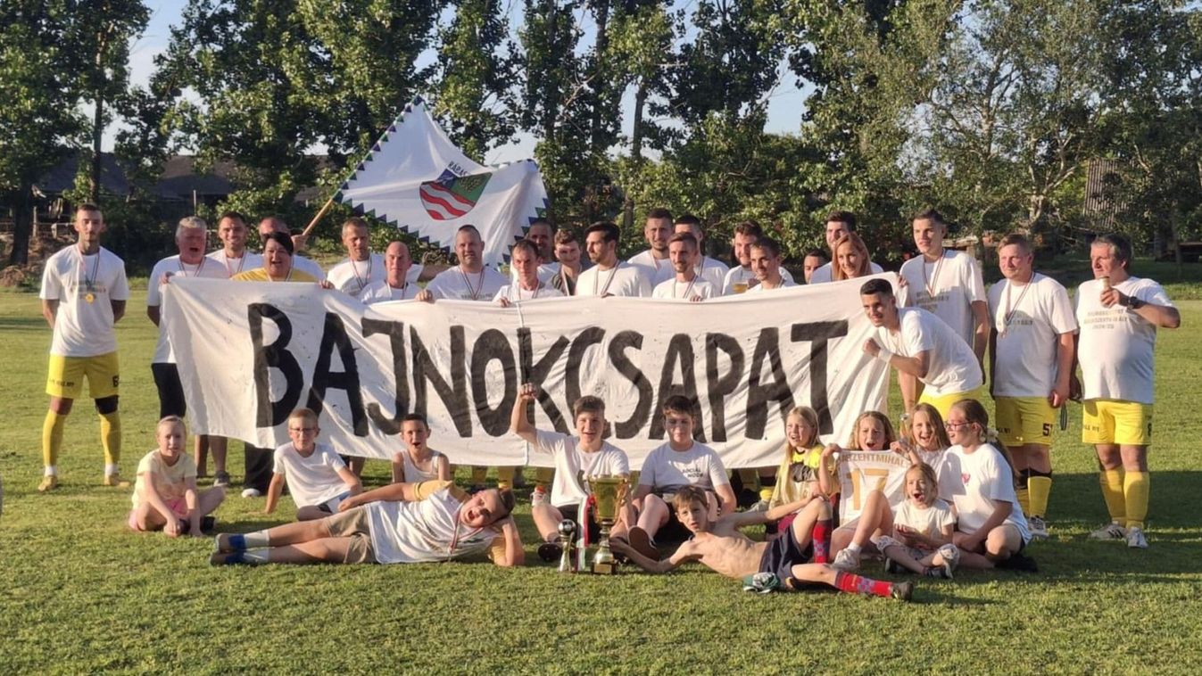 A talajvíz sem fogott ki rajtuk - ezért lett bajnok a Rábaszentmihály
