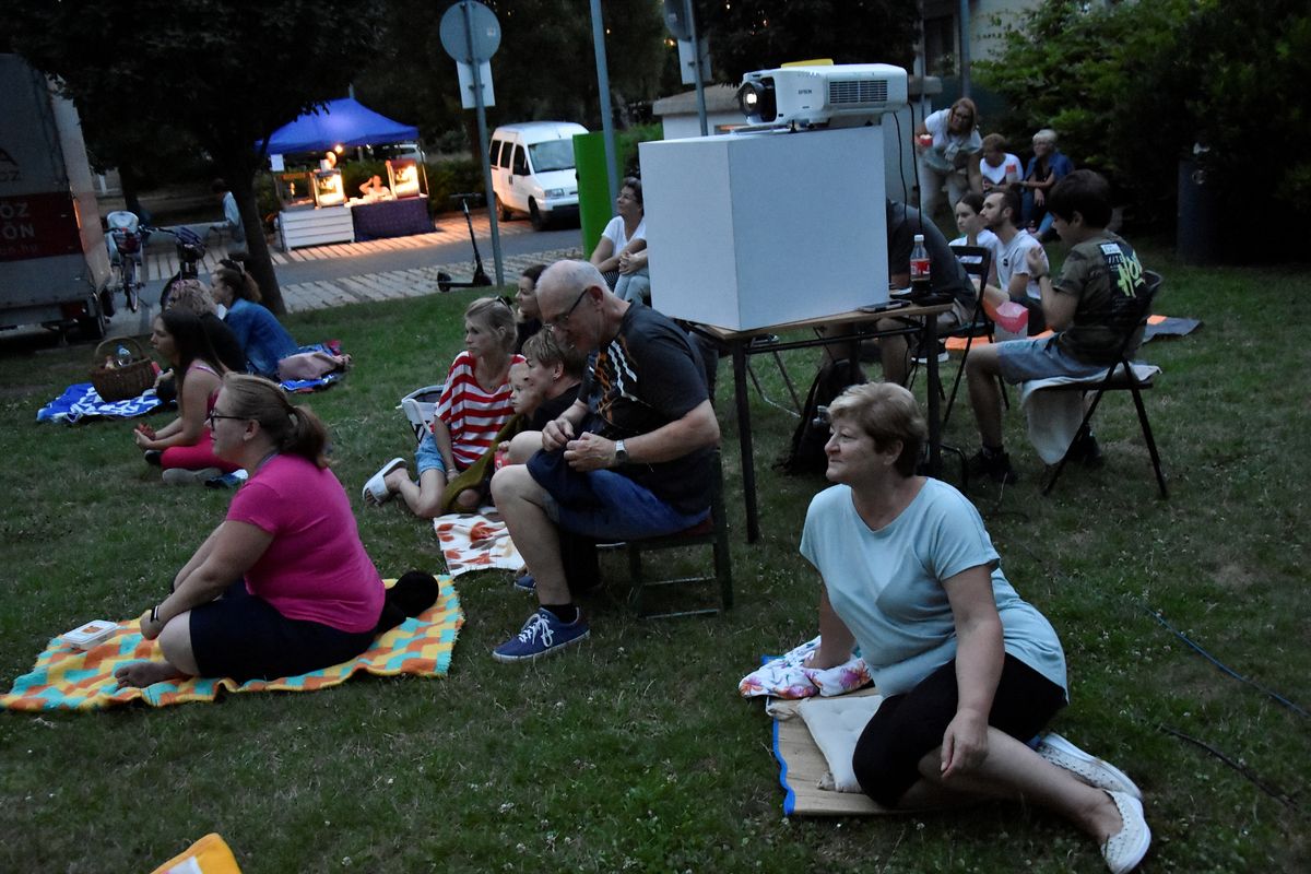 szabadtéri mozi élmény film Mosonmagyaróvár