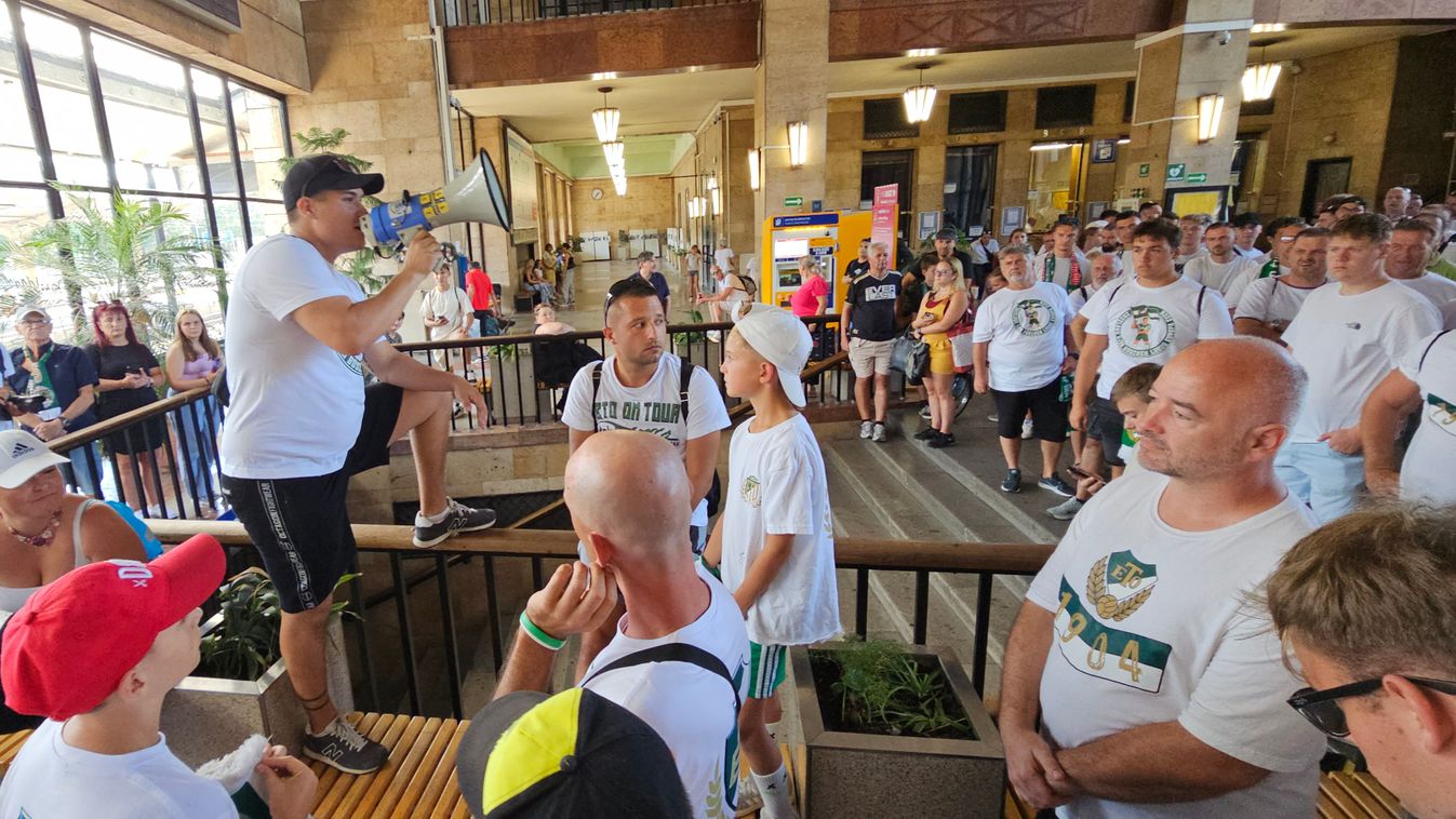 ETO szurkolók vonattal indultak Bécsbe