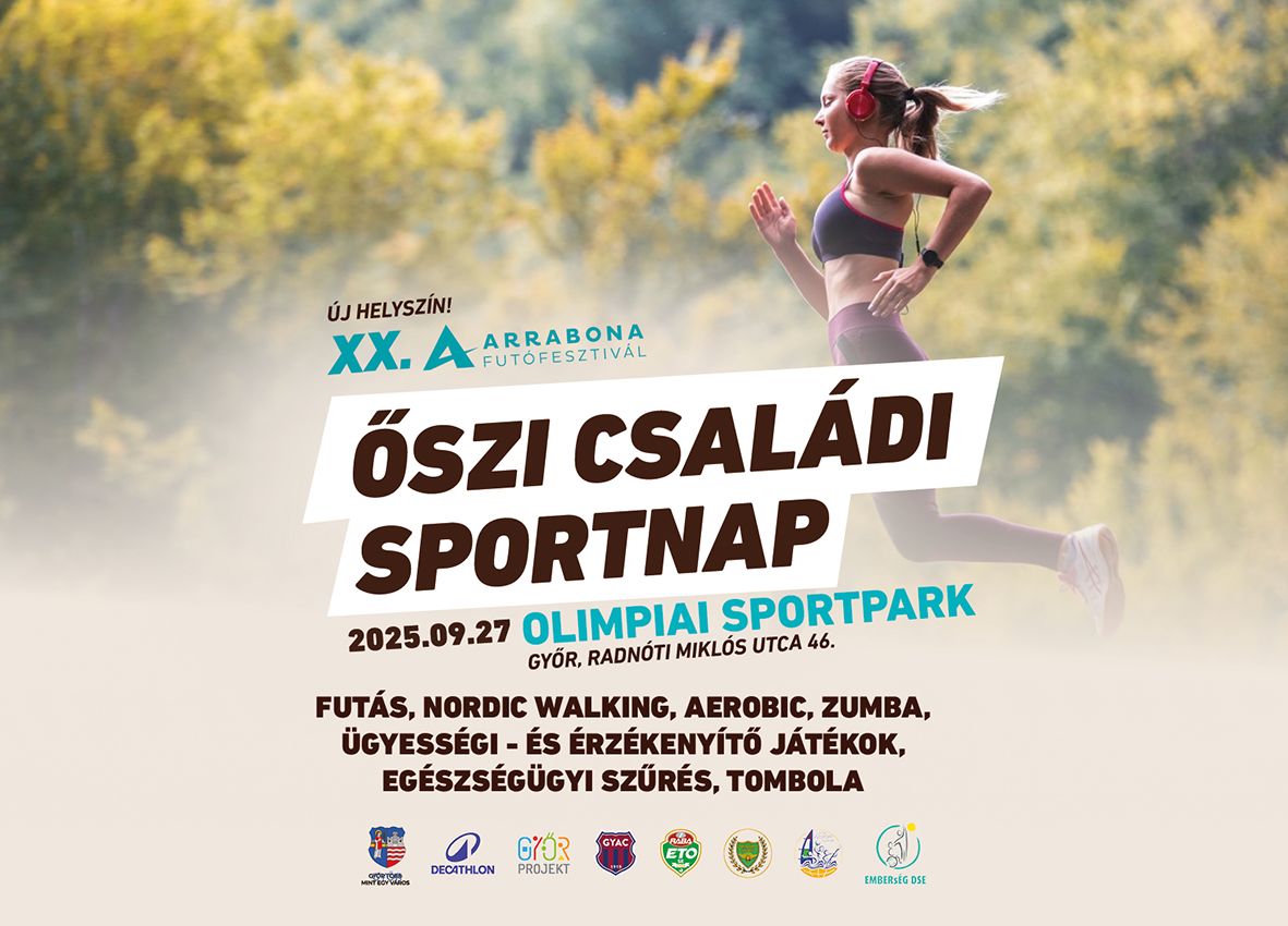 Rázzuk fel az őszt, mozdulj velünk, Győr!