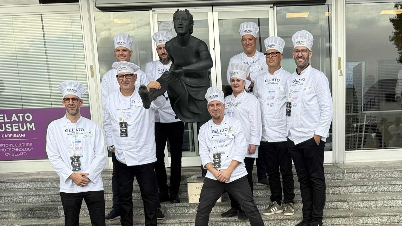 Világdöntő kapujáig jutott a győri fagyimester Bolognában – Új különlegességgel...