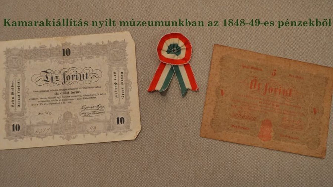 Ünnep a múzeumban, a forradalmi idők pénzeit is bemutatják
