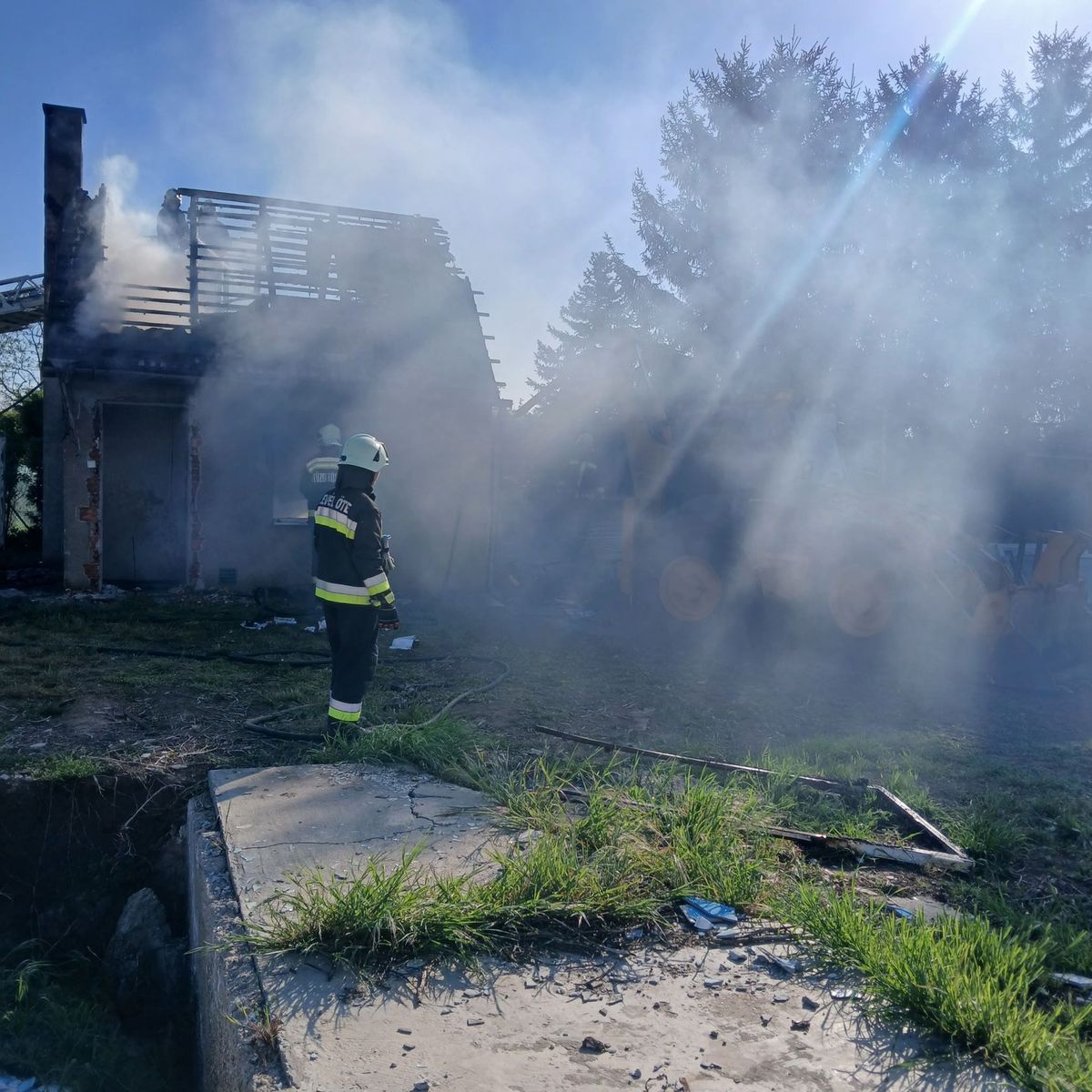 Egy középkorú férfi az áldozata a péntek reggeli levéli tűznek