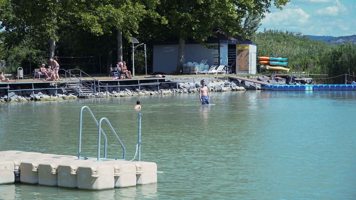 Győrből a Balatonra – Nálunk ez a szabadstrand vitte a pálmát az északi parton