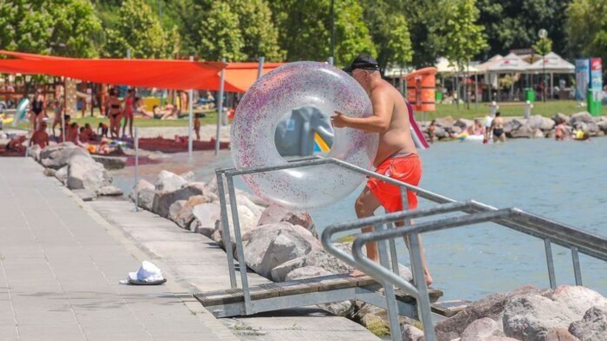 Ideiglenesen bezárták a neves keszthelyi strandot, emberi fekáliában szívesen tenyésző baktérium miatt
