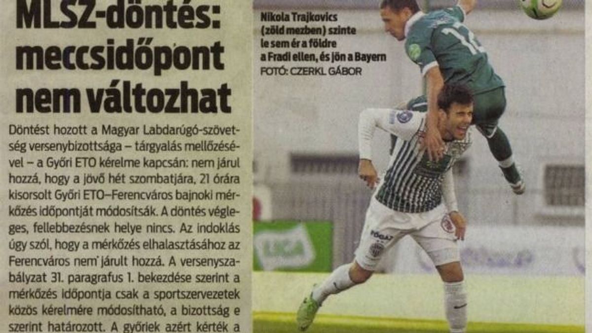 Ahogy az érdekek kívánják