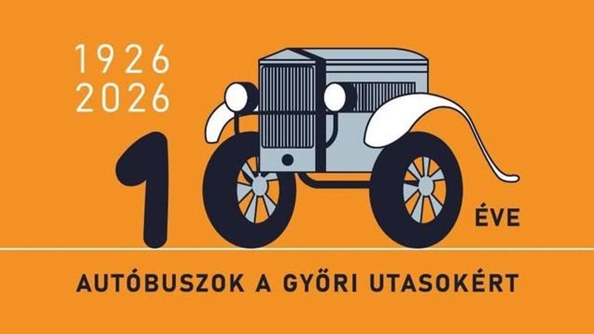 100 éves a győri autóbusz-közlekedés, íme az ingyenes nosztalgiajáratok menetrendje