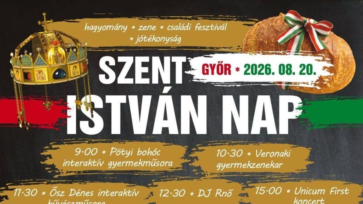 Idén sem lesz tűzijáték Győrben, de megtöltik a Szentlélek teret