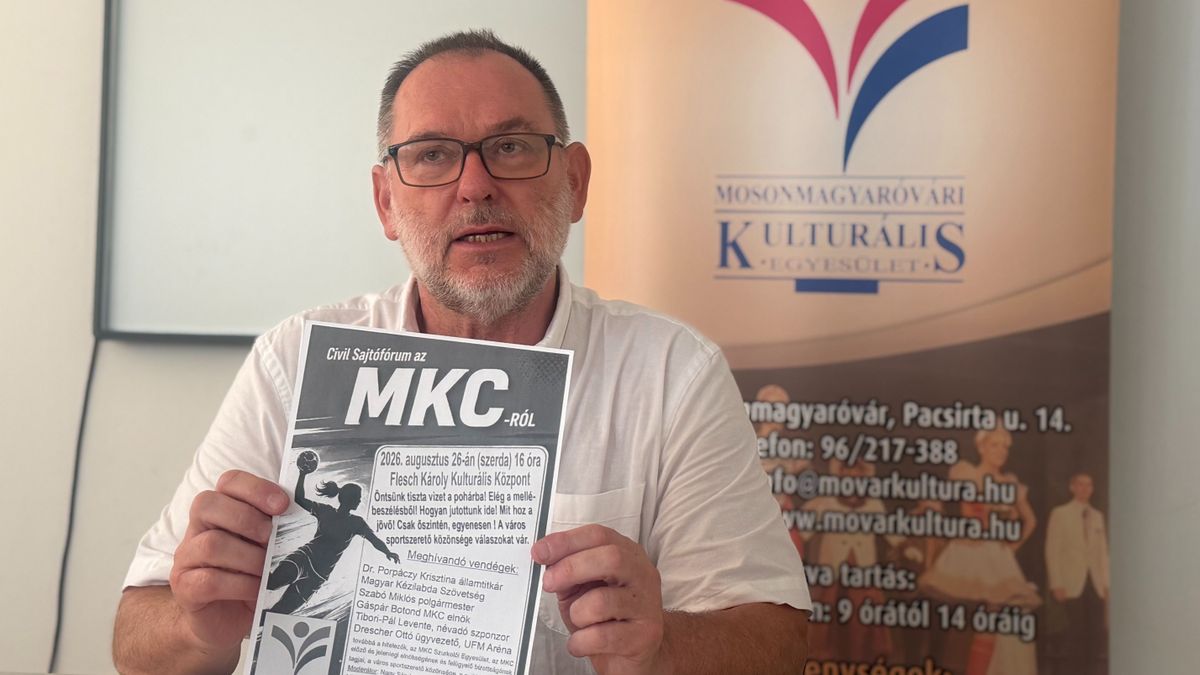 A Mosonmagyaróvári KC ügyében törvényességi felügyeleti eljárást kezdeményeztek