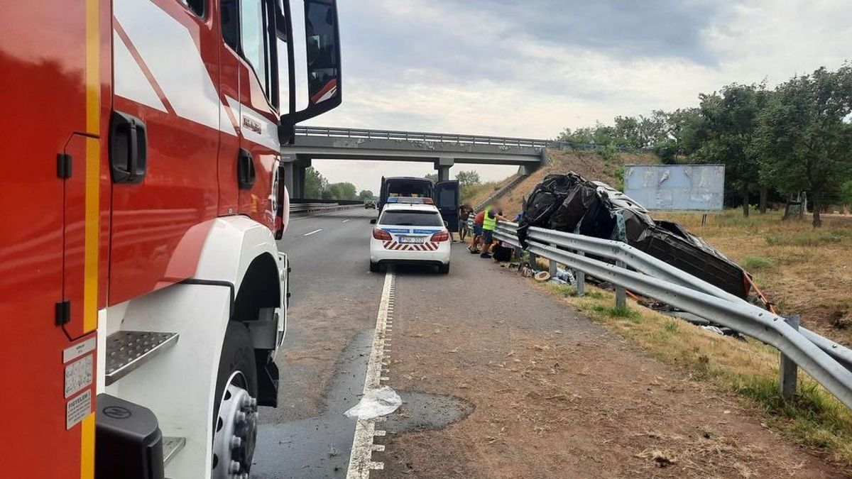 Alig egy héttel a halálos busztragédia után egy sofőr ismét elaludhatott az M3-ason