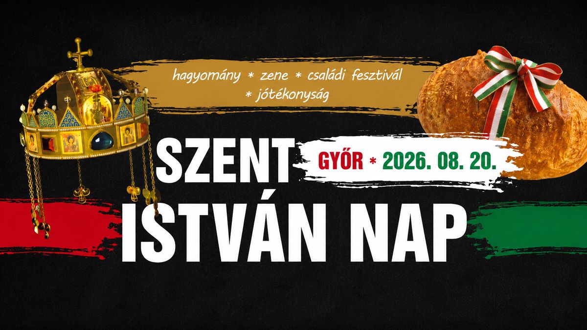 Jolly és Gáspár Laci is fellép Győrben augusztus 20-án
