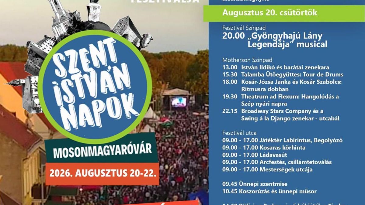 Érkezik a Kispál és a Borz, a Quimby és a Carson Coma Mosonmagyaróvárra