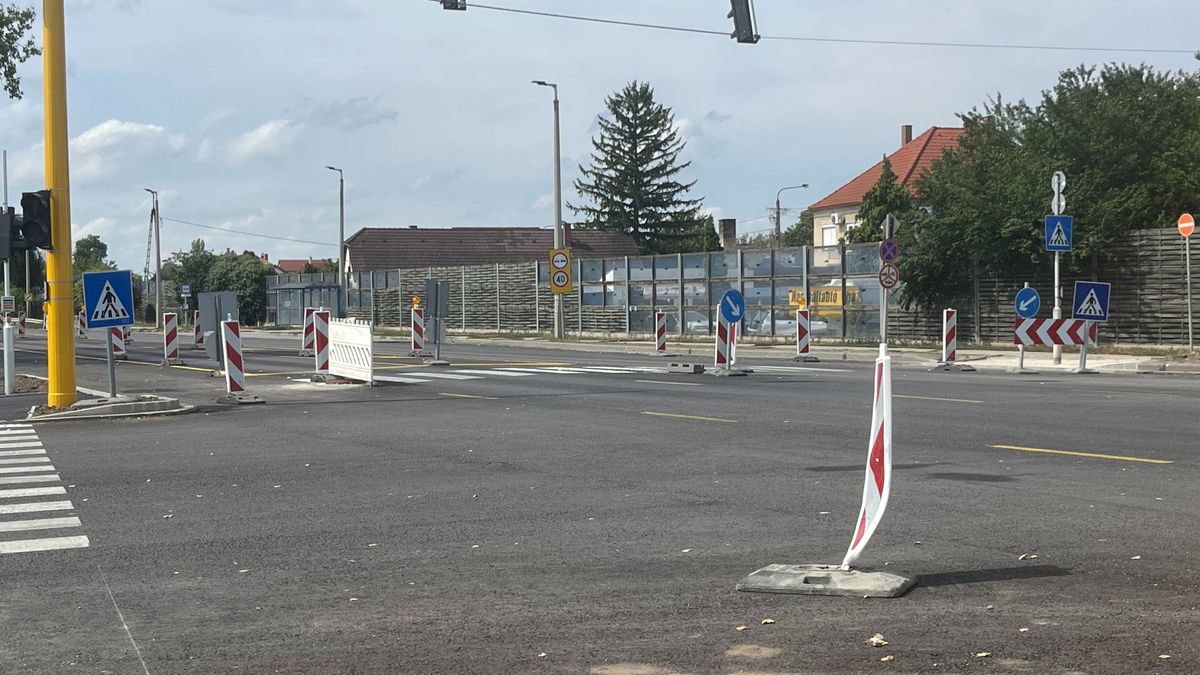 520 millió forintból bővítik a forgalmas győri csomópontot - friss fotó