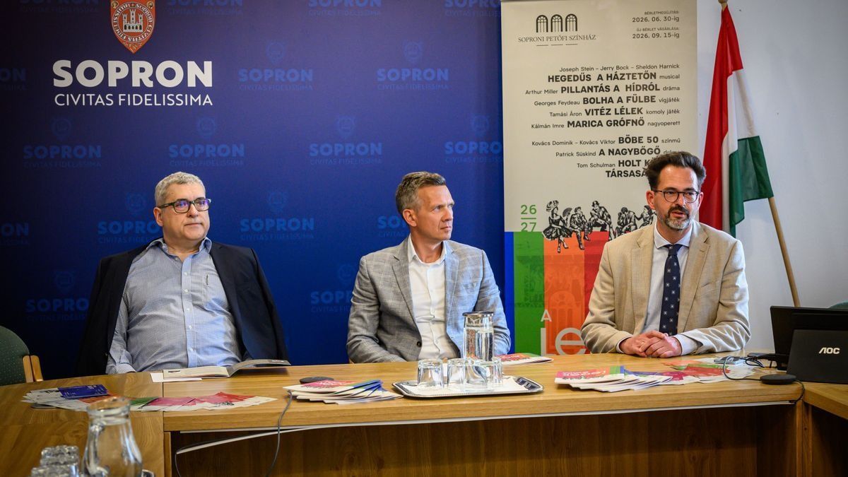 Távozik a Soproni Petőfi Színház igazgatója, közös megegyezéssel zárul Kiss József megbízatása