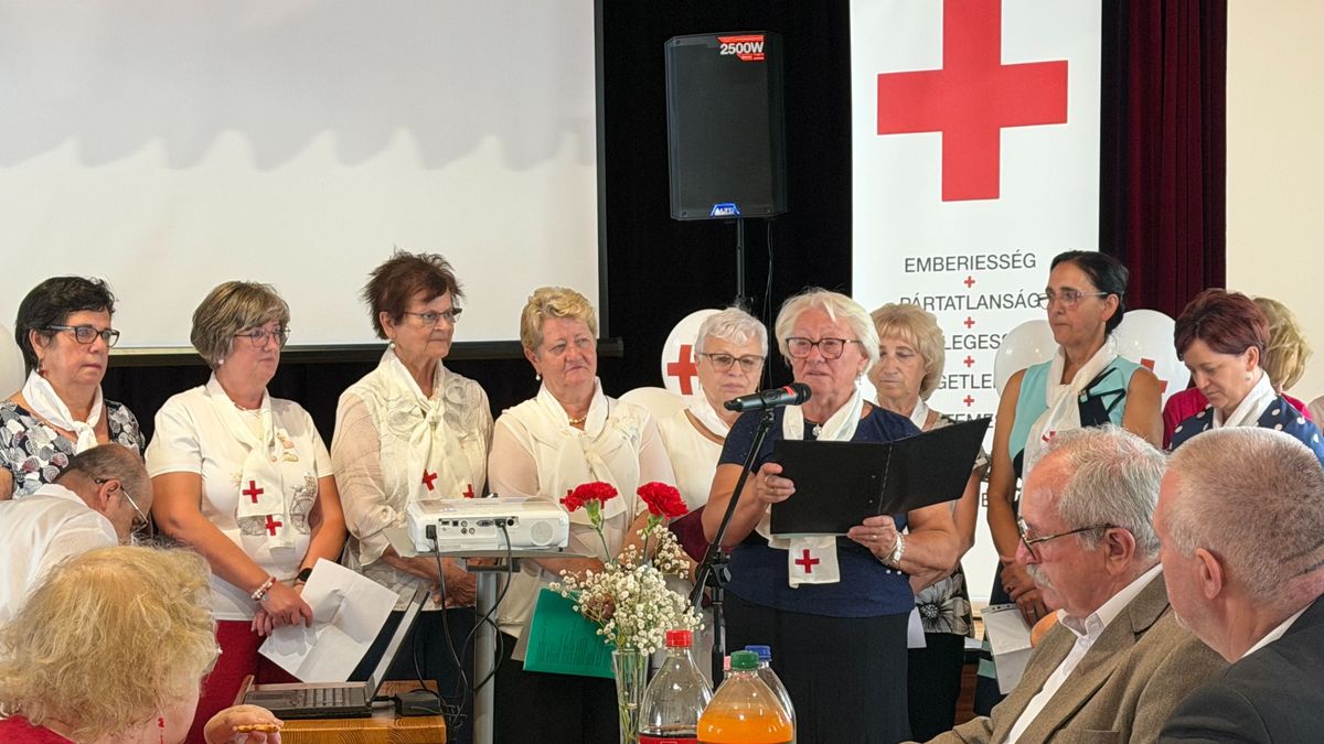 Nyolc évtized a közösség szolgálatában – Jubileumot ünnepelt a Vöröskereszt Dunakilitin