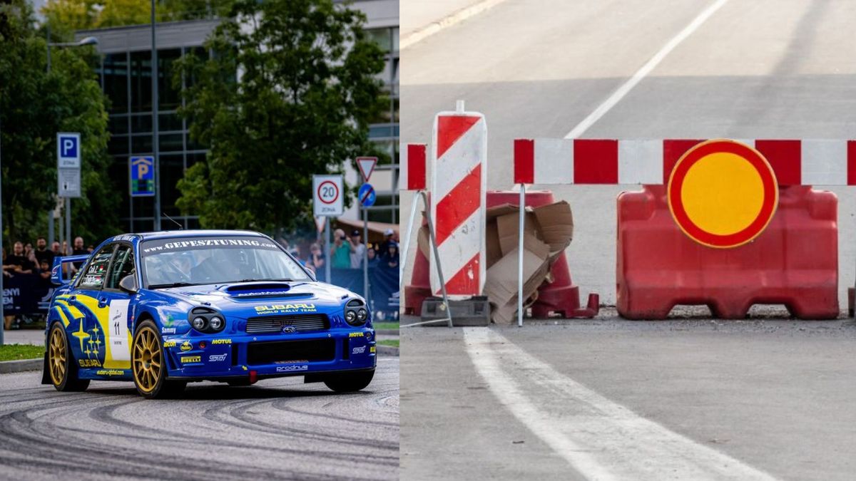 Forgalomkorlátozások és lezárások lesznek a 4. UNI Győr Rally miatt Győrben és környékén