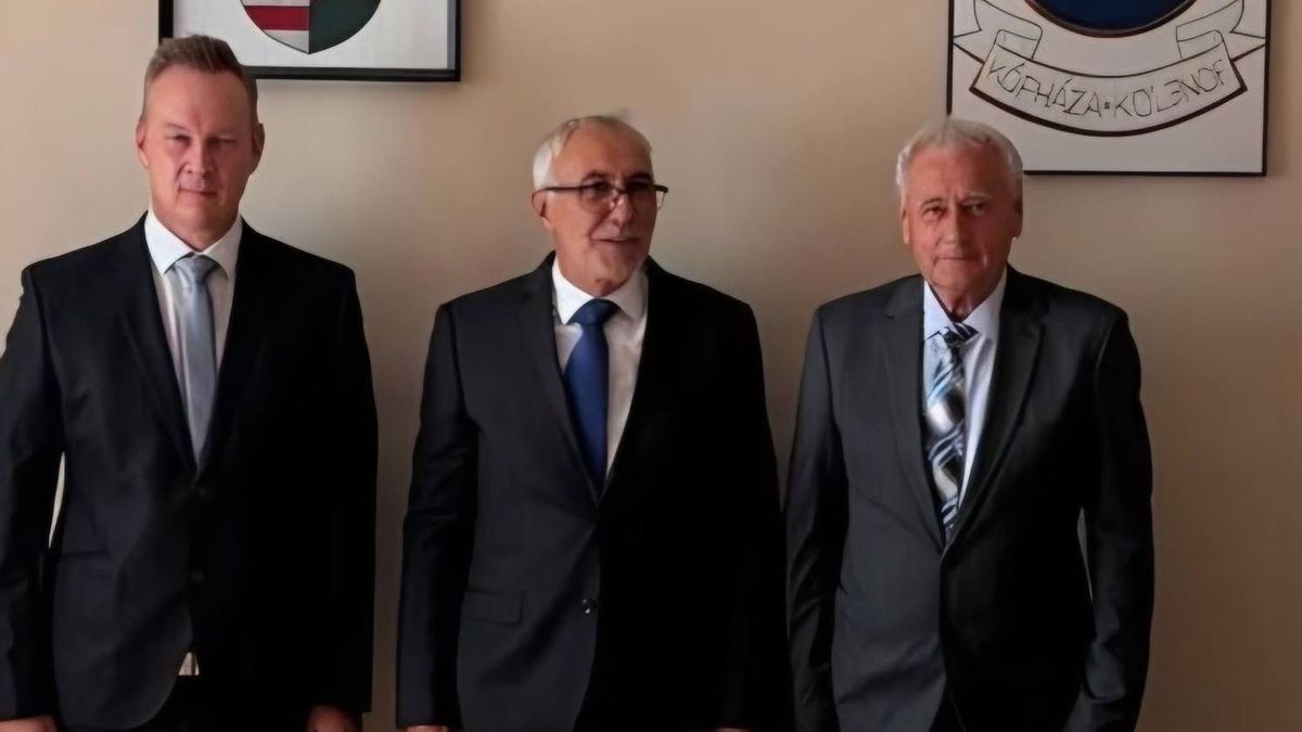A bosznia-hercegovinai Kiseljak küldöttsége Kópházán