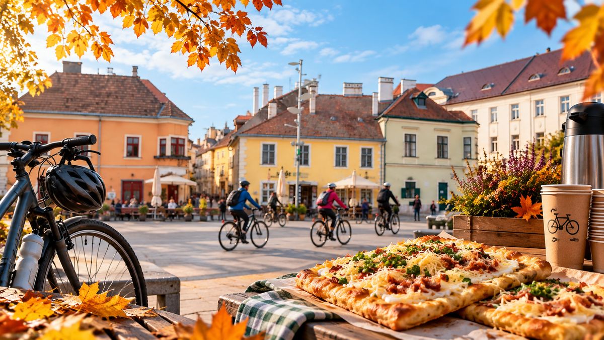 Nem mindennapi reggeli várja a győri bringásokat: langallóval indul az ősz