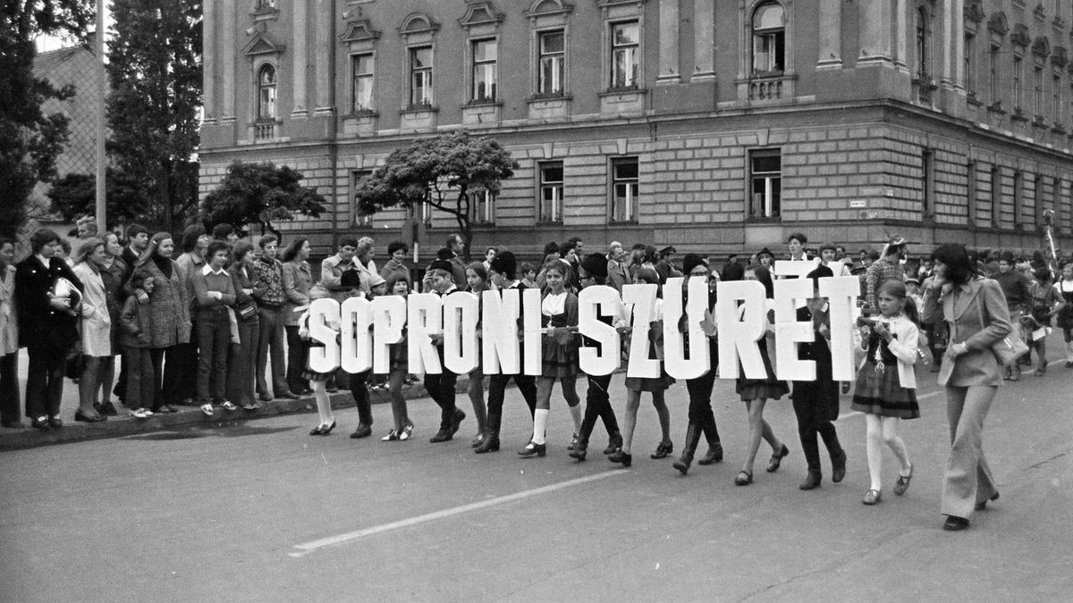 Amikor Sopron a szőlő felé indult – a szüret régi hangulata