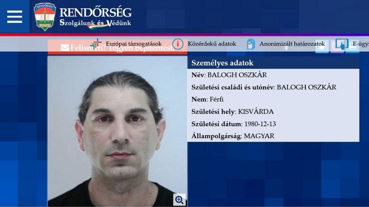 Négy éve szökésben van a férfi, akit egy megrázó haláleset miatt keresnek
