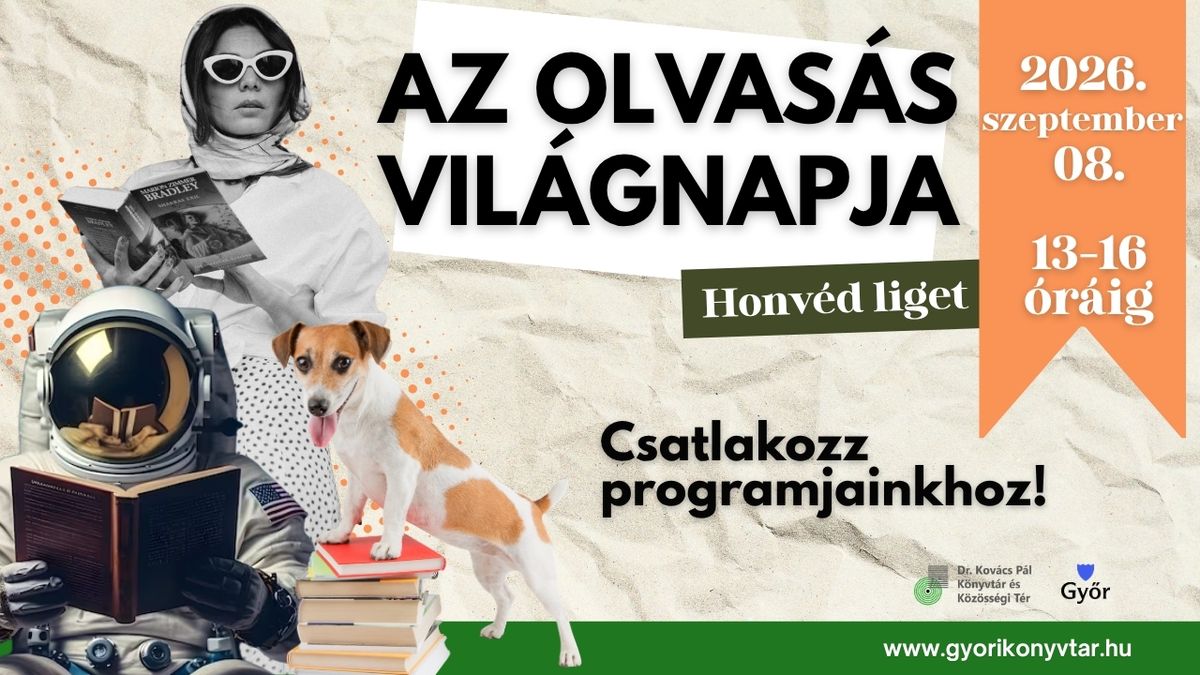 Olvasás Világnapja a Honvéd Ligetben