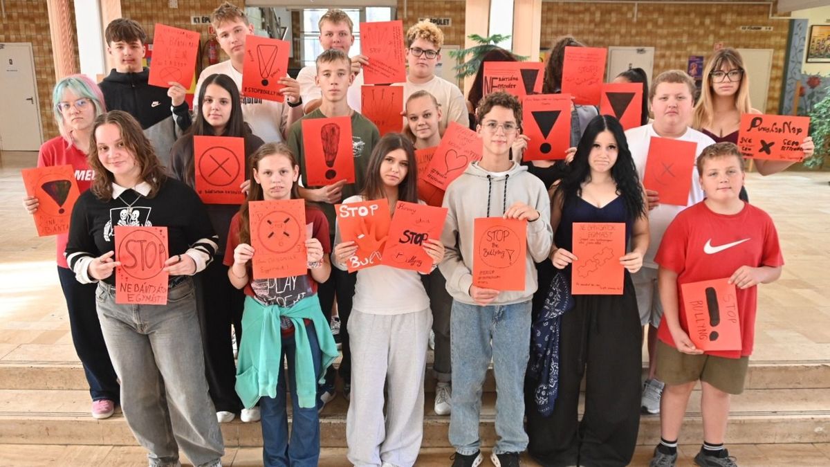 Piros lapot mutattak az iskolai bántalmazásnak a Győr-Moson-Sopron megyei diákok - fotók
