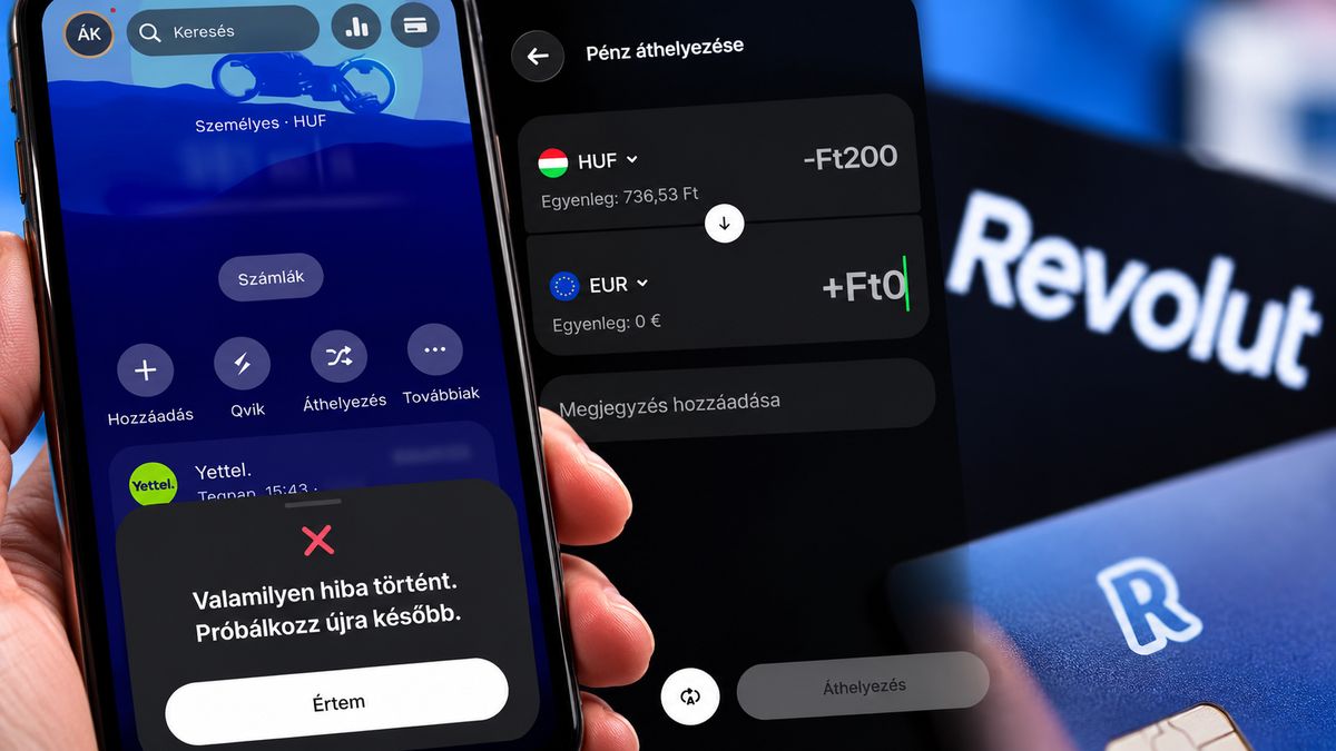 Teljesen lehalt a Revolut? Nem működik több fontos szolgáltatás