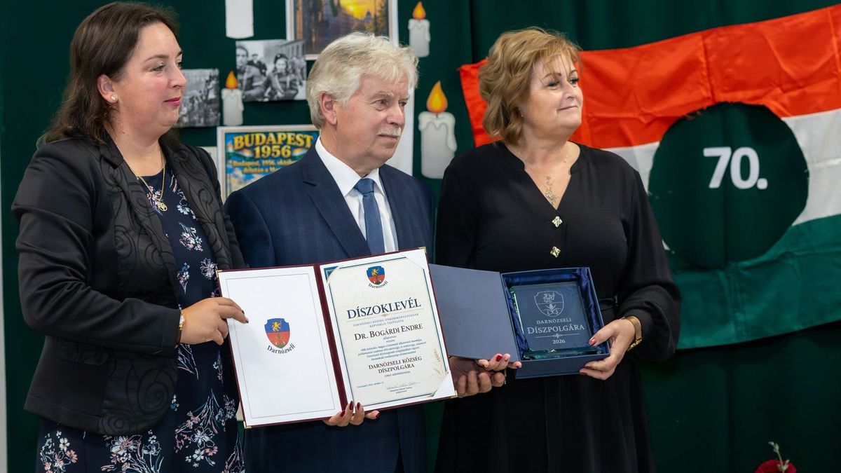 A közösségért dolgoznak Darnózselin, kitüntették Bogárdi doktort és ...